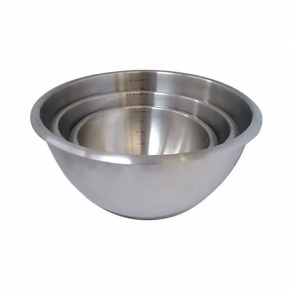 l'unique style Budget 🌟 Bassine Demi-Sphérique Inox et Fond Silicone Ø 24 cm De Buyer 🔔 3
