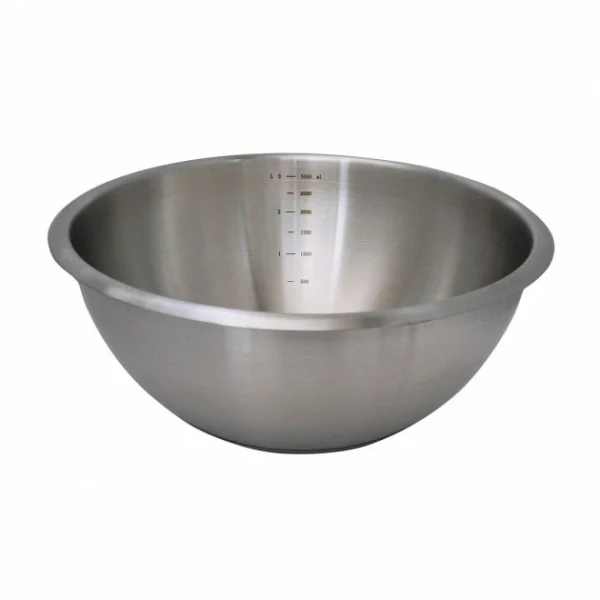 l'unique style Budget 🌟 Bassine Demi-Sphérique Inox et Fond Silicone Ø 24 cm De Buyer 🔔 1
