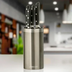 Remise 🌟 Bloc à Couteaux Universel Inox Arcos 🎉 7