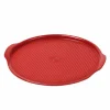 Tout neuf ⌛ Pierre à pizza rainurée Rouge en céramique Emile Henry 37 cm 🎉 5